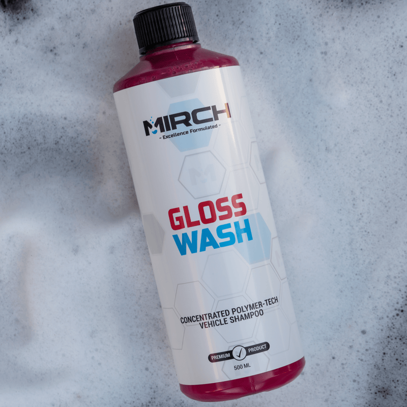 MIRCH - GLOSS WASH - CONCENTRATED POLYMER - TECH VEHICLE SHAMPOO